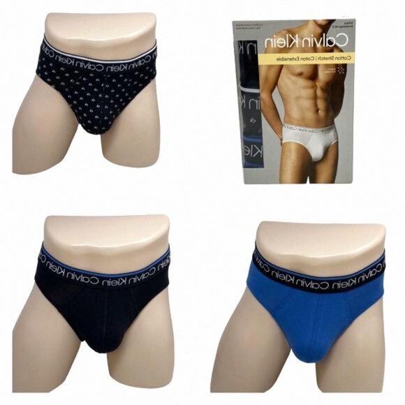 💖MEGA SALE💖Calvin Klein Men’s Underwear 3 Pack Cotton NP24200404 Black - Picture 1 of 9